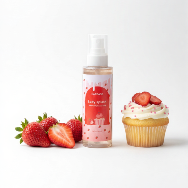 Strawberry body splash